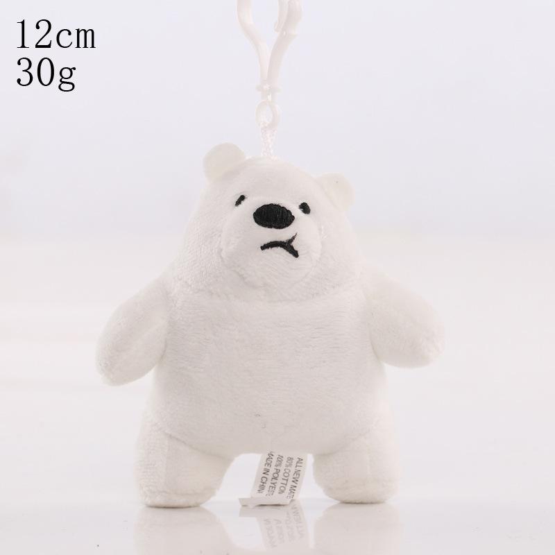 Cartoon Cute Simulated Dinosaur Doll Plush Playthings Children's Dinosaur Doll Bear Doll Doll Backpack Pendant Gift Idea