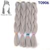 Große Menge auf Lager 24 Zoll 80g Weiche Seidige Synthetische Haarverlängerungen für Häkelzöpfe Haarherstellung Jumbo Braiding Synthetisch