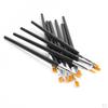 Set of 10 Pieces Synthetic Hair Paint Brushes, Black, for Acrylic, Oil and Watercolor Painting 4mm