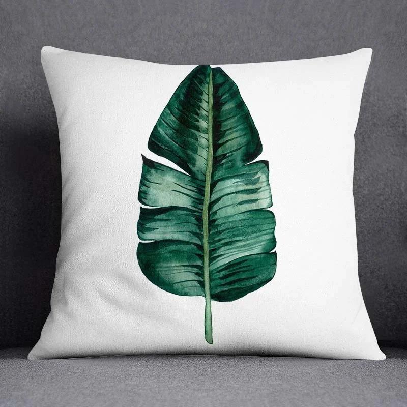 Office Living Room Home Pillowcase Flower and Sunflower Pattern Pillowcase Car Ornaments