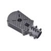 Aluminum alloy d16/25/30/35mm motor base carbon tube fixed motor base connector bracket base for RC factoryuav