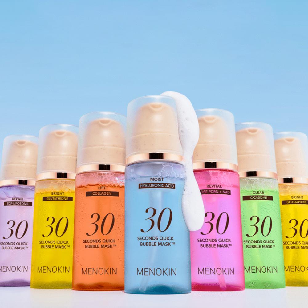 [MENOKIN] 30 Seconds Quick Bubble Mask #REVITAL 95ml