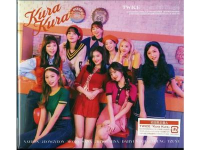[CD+DVD] Kura Kura First Limited Edition Type A W/ Booklet Card TWICE WPZL-31855