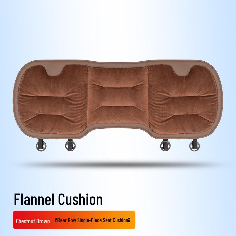 Flannel Warm Car Seat Cushion for Ideal L Series, Xiaomi SU7, YU Series