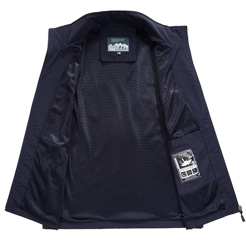 Men's Multi-Pocket Quick Dry Outdoor Vest for Fishing, Photography, and Work, Plus Size, Spring/Autumn
