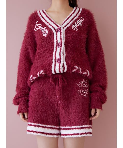 Gelato Pique HOLIDAY Feather Shorts PWNP245362 White Women's