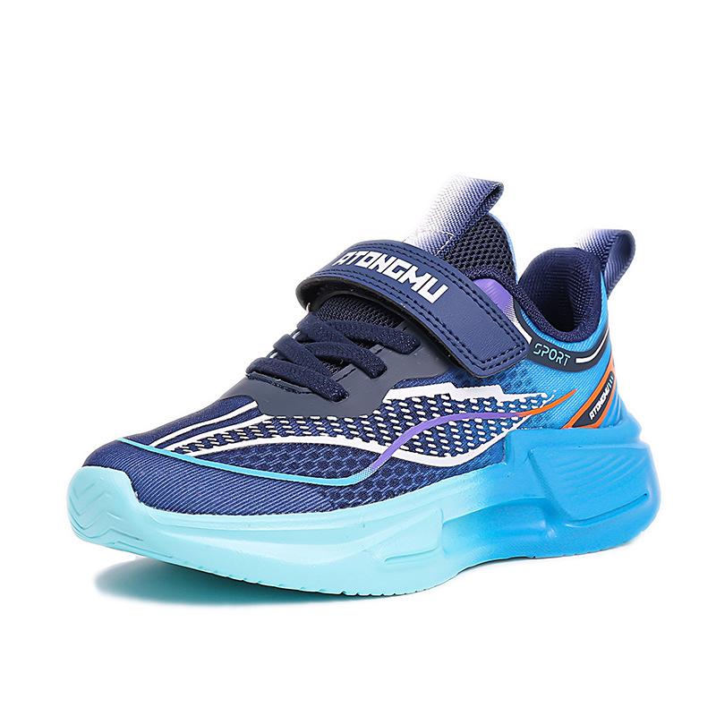 Astro Boys Running Shoes 2025 New Summer Ultra Light Children's Velcro Single Mesh Breathable Sneakers