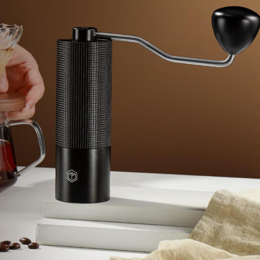 JD Original Hand-Crank Coffee Grinder, Portable Manual Coffee Bean Grinder, Seven-Star Grinding Machine