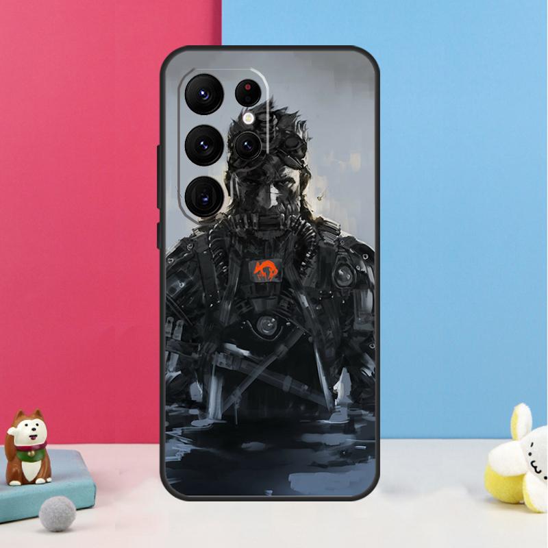 Metal Gear Solid Case For Samsung Galaxy S26 S25 S24 S20 S21 S22 S23 Ultra S10 Plus S25 FE Back Cover Shell