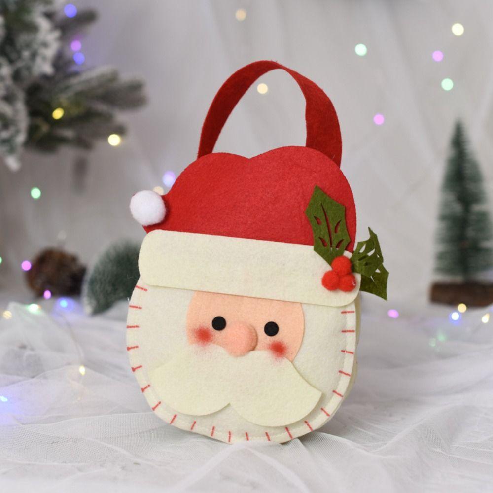 Bag For Children Kids Christmas Tree Decoration Christmas Gifts Bag Tote Bag Candy Bag Gift Pouch