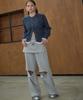 OOH-AHH Wrap Skirt Set Pants (Gray)
