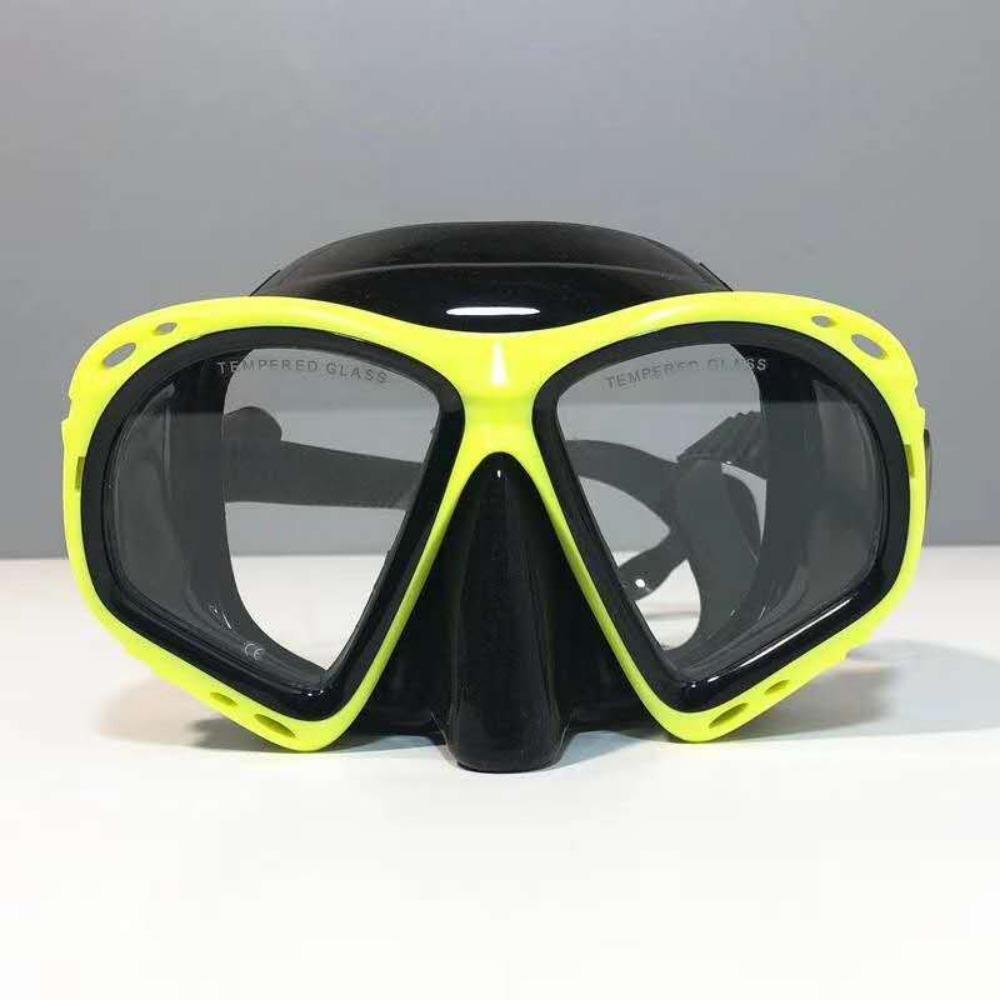 Silicone mask diving goggles/diving set