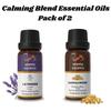Ananta Calm Essential Oil Combo – Lavender & Sandalwood Aroma Oils (10 Ml × 2)