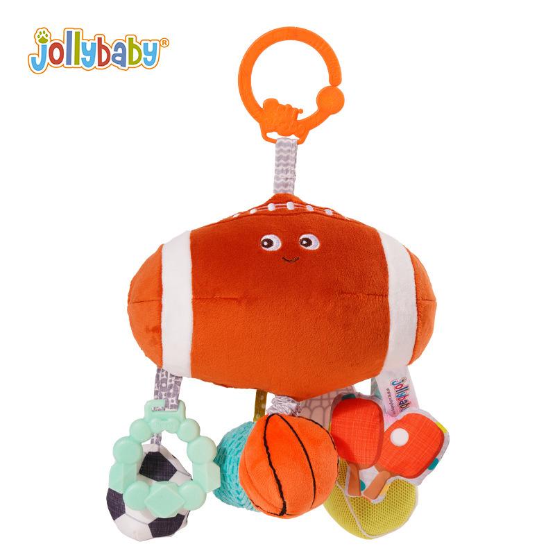 Jollybaby Подвесная игрушка для кроватки новорожденного, на ощупь и на ощупь, игрушка для коляски