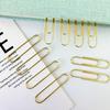 Generic Gold Paper Clips, 100 Count Large Size, 2 Inch Jumbo Paperclips, School and Office Supplies, ZANE5242114