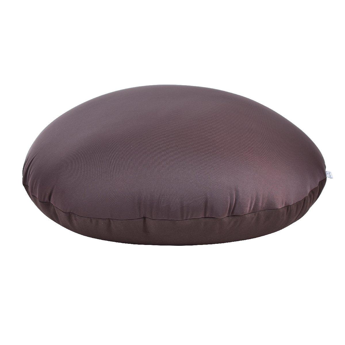 

Flex Sales Bead Cushion Made in Japan Floor Cushion Brown Earth Color PFC-6312AW