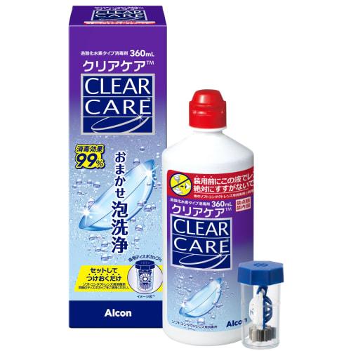 

Alcon Clear Care 360ml AO Sept Contact Lens Cleaning Solution for Soft Contact Lenses (Set of 6) with Lens Case