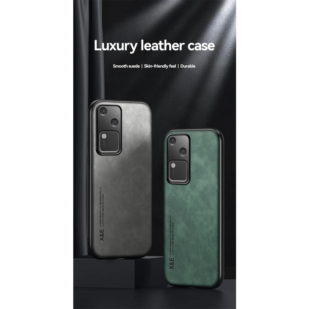 Shockproof Case for VIVO V30 Pro V29 V29e Protective Cover Car Magnetic Holder Phone Textured Business Full Protection Cover