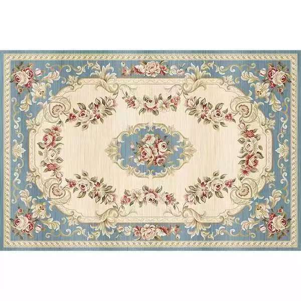 Vintage Living Room Carpet Ethnic Style Bedroom Bedside Carpet Persian Coffee Table Mat