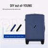 OIWAS Frosted Hard-Shell Spinner Luggage
