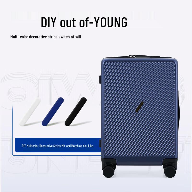 OIWAS Frosted Hard-Shell Spinner Luggage