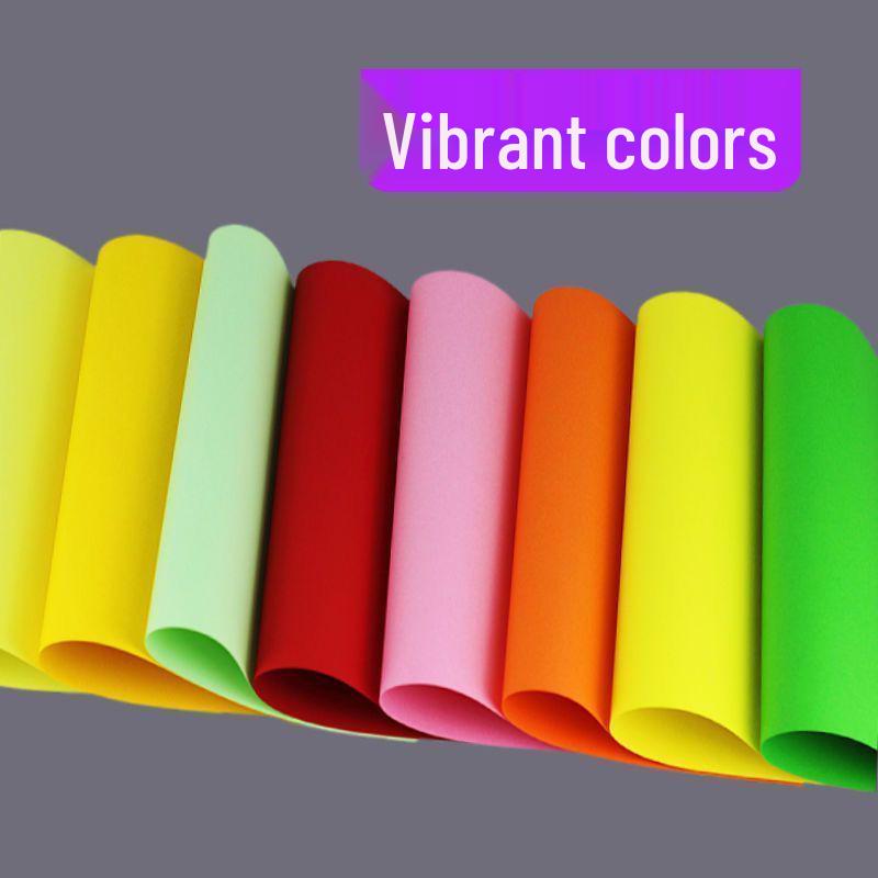 A4 80g Multi-Color Copy & Origami Paper for DIY & Crafts - 20 Colors