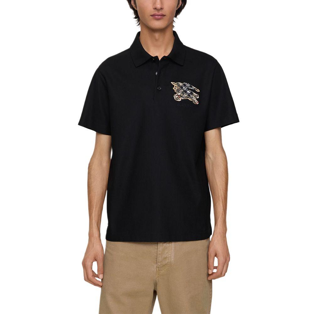 Burberry Equestrian Knight Design polo shirt 81161201