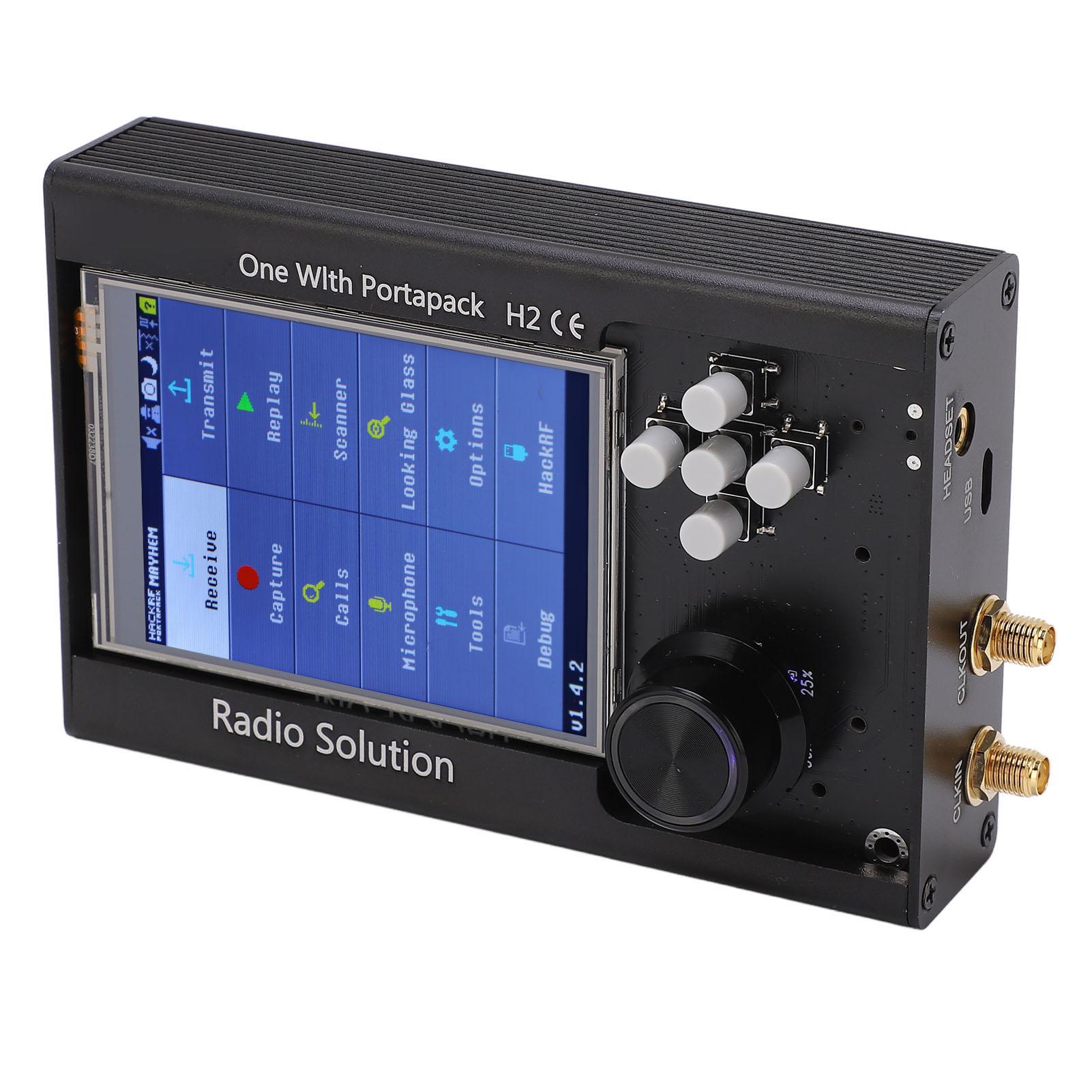 

Полнофункциональная радиостанция 3,2-дюймовый резистивный сенсорный ЖК-дисплей SDR приемник-передатчик с антенной