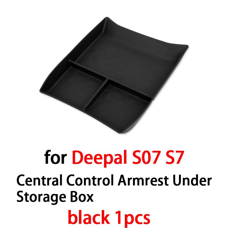 

Car Central Control Armrest Under Storage Box Interior Accessories Car Interior Storage For Changan Deepal S7 S07 2025 2024 чёрный