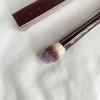 Ensemble de Pinceaux Contour Visage Pinceau Fond de Teint Blush et Pinceau Édition Éclairage Ambiant Kit de Pinceaux de Maquillage 2 pièces