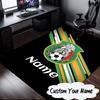 Custom Name Mexico Soccer Emblem Rug for Living Room, Game Rooms, Office, Bedroom, Floor Mat Playful Design, Fan Gifts Christmas Decor