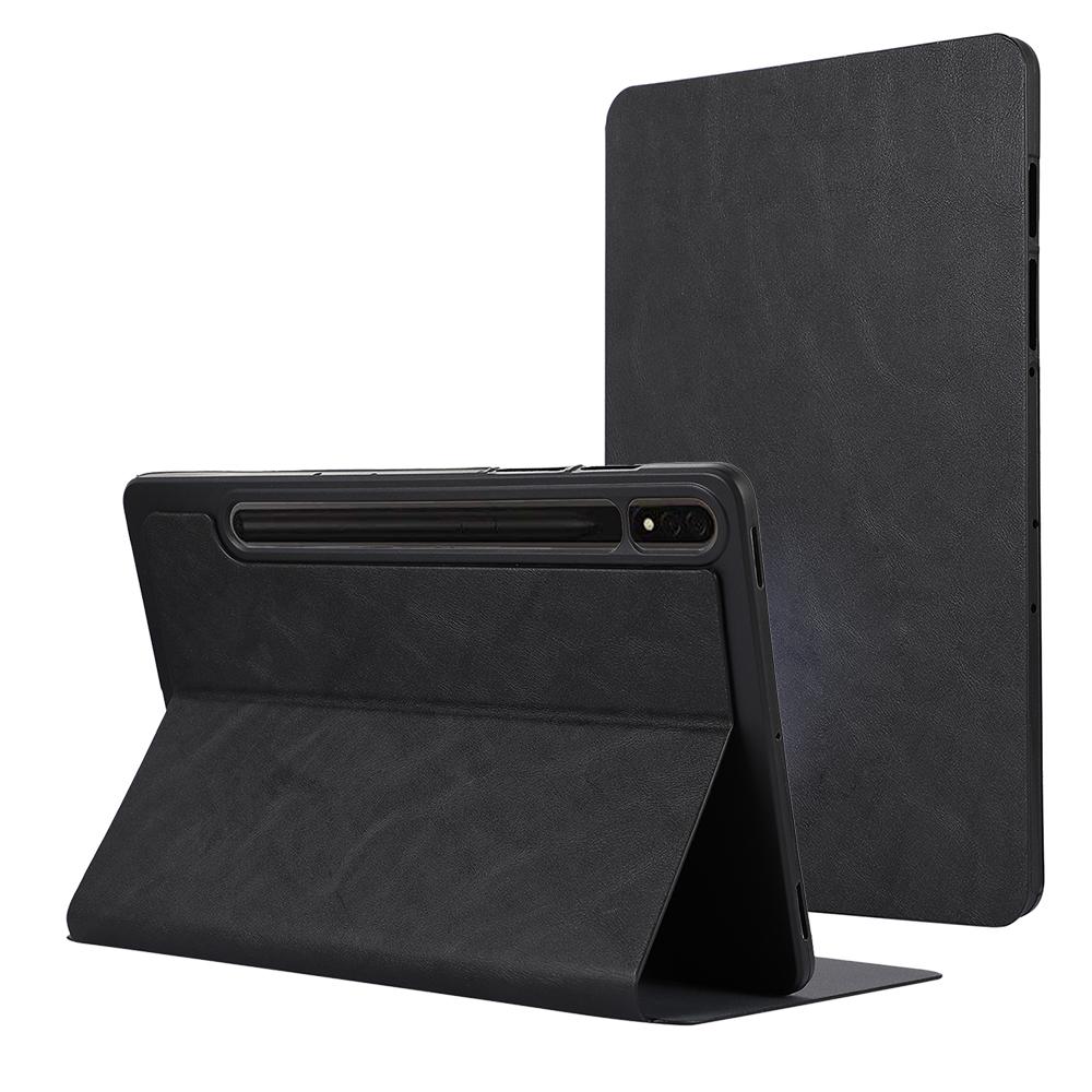 Husă Antishock din Piele PU pentru Samsung Galaxy Tab S10+ cu Suport