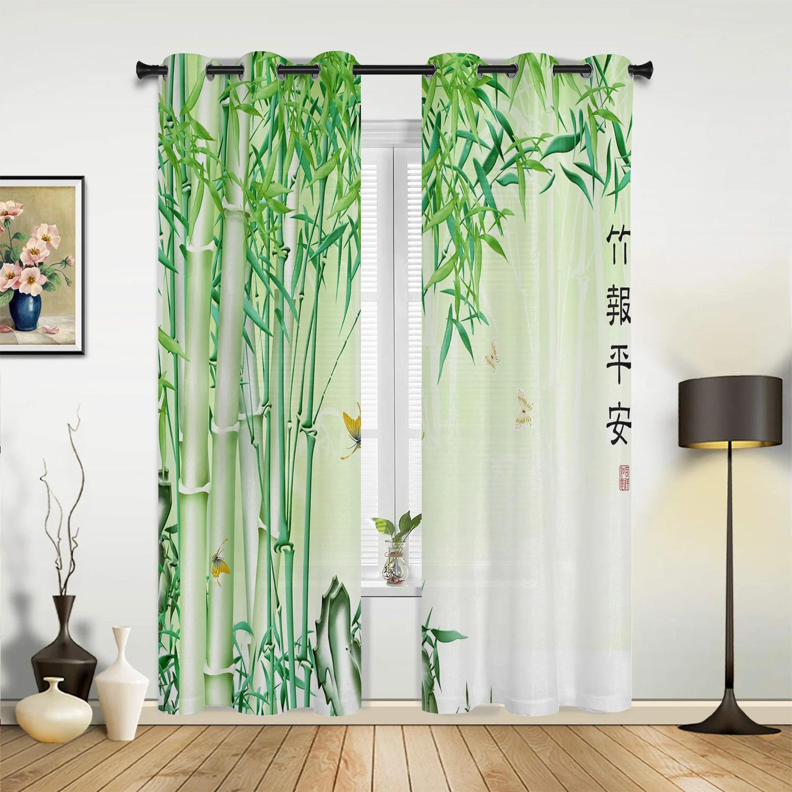 

Бамбуковые ретро потертые растения оконные шторы украшение дома гостиная шторы детская комната шторы Cortinas для кухни спальня 135W x 60H(cm) x1