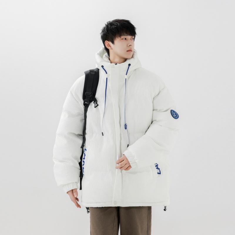 Cotton clothing trendy brand new men's cotton clothing cotton clothing large size cotton clothing cotton clothing fashion simple badge trendy brand