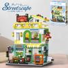 House Building Blocks  Model Bricks  Creative Romantic Home Decoration Architectural  Assembly Miniature Puzzle Kids Toys Gifts