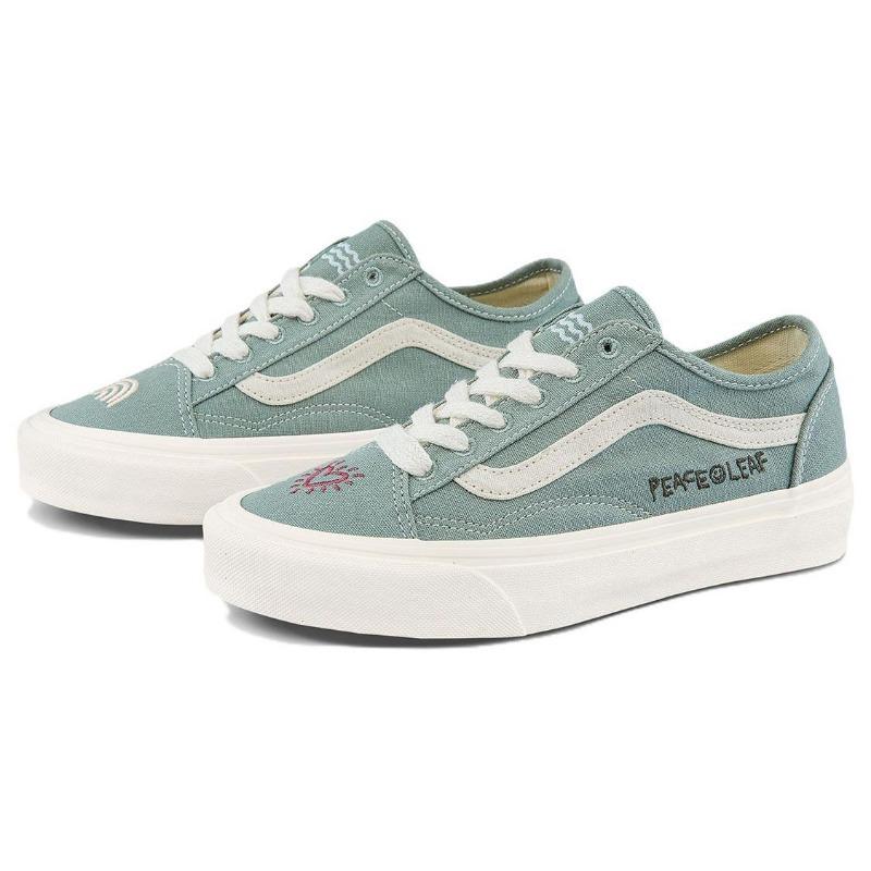 Vans Old Skool Tapered unisex low-top skate shoes green VN0A54F4AST