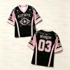 KATSEYE Konzert Unisex Trikot Locker Modisch Yoonchae Lara&Sophia Daniela Fans T-Shirt Sommer