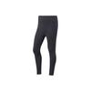 Li Ning Training Series Solid Color Logo Breathable Elastic Tight Fitness Pants Women Bottoms Black AULR182-1