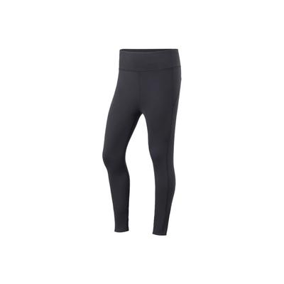 Li Ning Trainingsserie Effen Kleur Logo Ademend Elastisch Strakke Fitnessbroek Dames bottoms Zwart AULR182-1