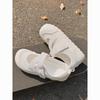Shallow mouth Velcro little white shoes women's new summer breathable mesh versatile soft sole casual shoes