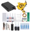 Tattoo Machine Kit Professional Complete Tattoo Beginner Kit with Coils Tattoo Machine 6 Ink