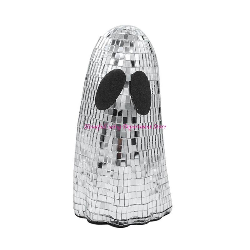 Диско-шар-призрак Украшение на Хэллоуин Диско-призрак Настольное украшение для дома, улицы, помещения Праздничные украшения