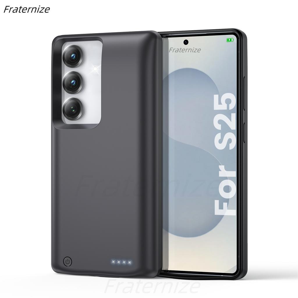 Per Samsung Galaxy S22 S23 S24 S25 Ultra S25 Plus Custodia Caricabatterie Power Bank Ricaricabile Custodia di Ricarica Estesa 10000mAh
