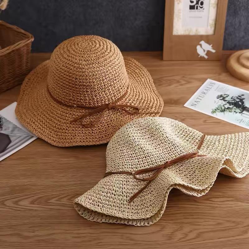 Cotton grass thread raffia handmade DIY wool material bag woven bag hat line direct sales