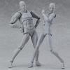 13cm Sketch Draw Male Female Movable Body Kun Body Chan Joint Pain Anime Figure Shf Action Figure Toy Model Draw Mannequin Gifts
