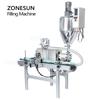 ZONESUN ZS-DTGT900M Rotary Lobe Pump Thick Paste Liquid Filling Machine Lotion Detergent Packing Equipment