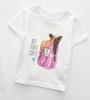 Summer Boys  Kids Fashion Girl Tshirts Casual Wear Lovely Cozy Boys T Shirt Round Neck Polyester Fabric Girls Clothes