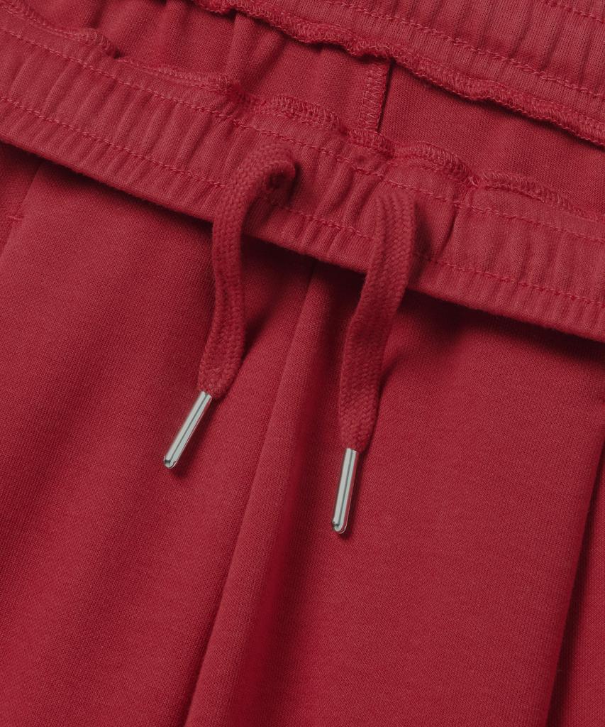 MUSINSA STANDARD WOMAN Women'S Double Knit Two-Tuck Wide Lounge Sweatpants [Chili Red]