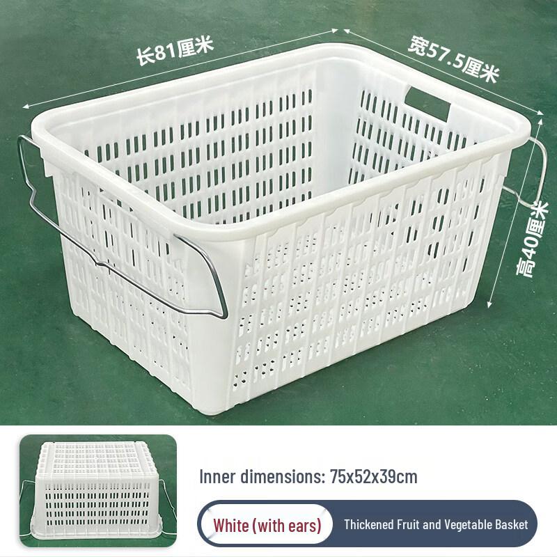 Heavy-Duty Ventilated Plastic Storage Crates
