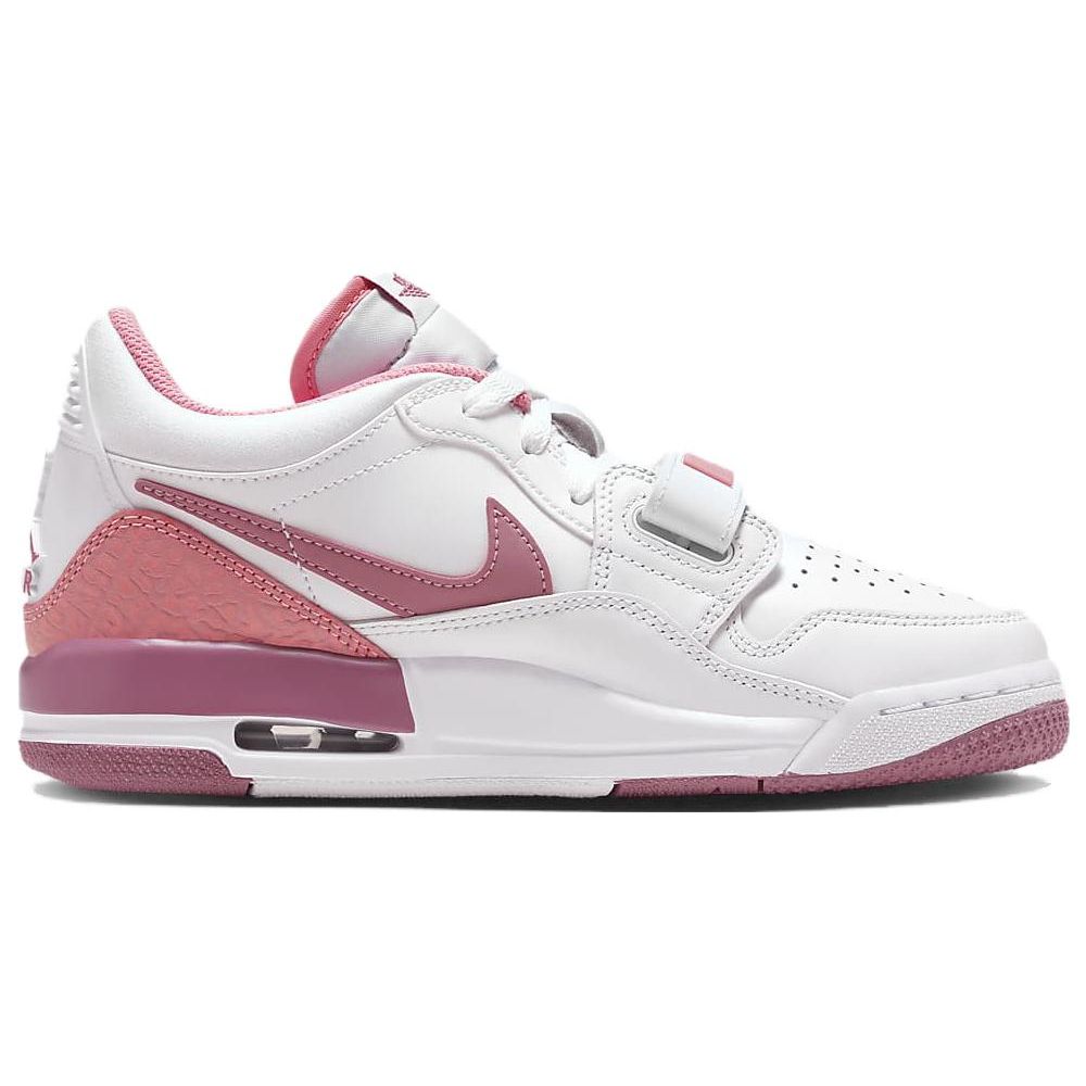 Air Jordan Legacy 312 Low GS Desert Berry Kids Sneakers White Coral-Chalk FN3407-161